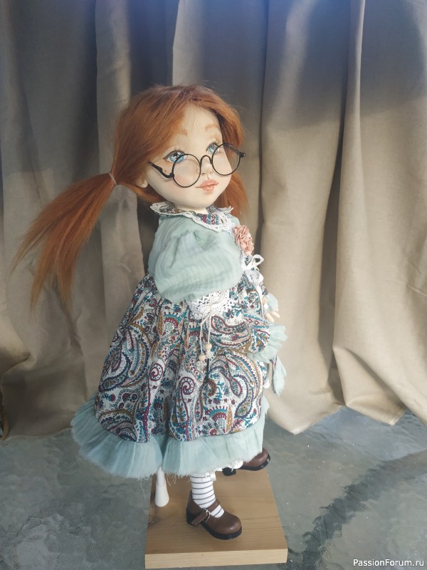 Авторская текстильная кукла Офелия