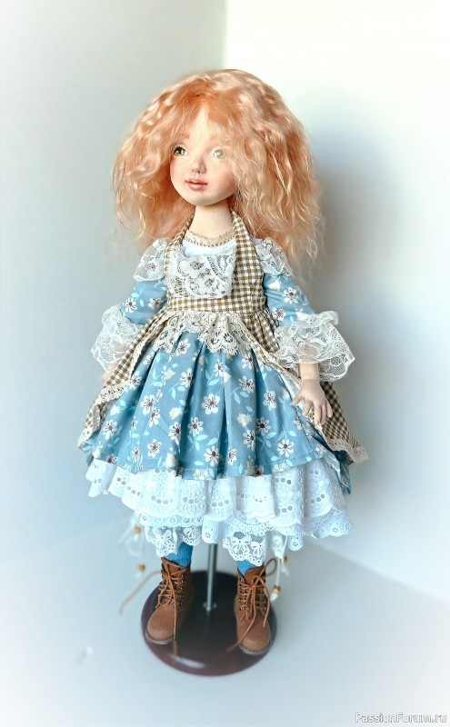 Textile Doll. Текстильная кукла