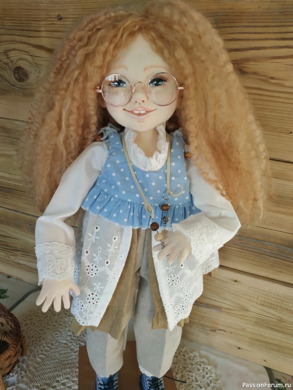 Авторская Текстильная кукла Катя