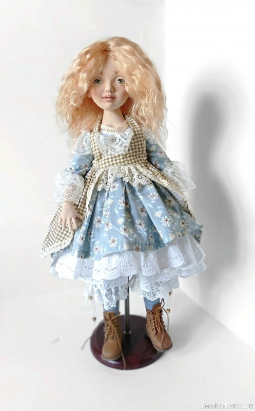 Textile Doll. Текстильная кукла