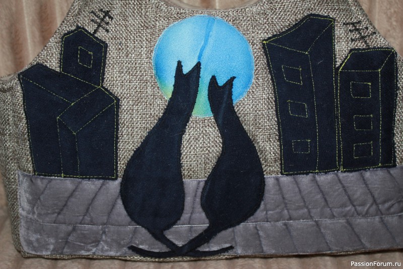 Сумочка "Голубая луна"