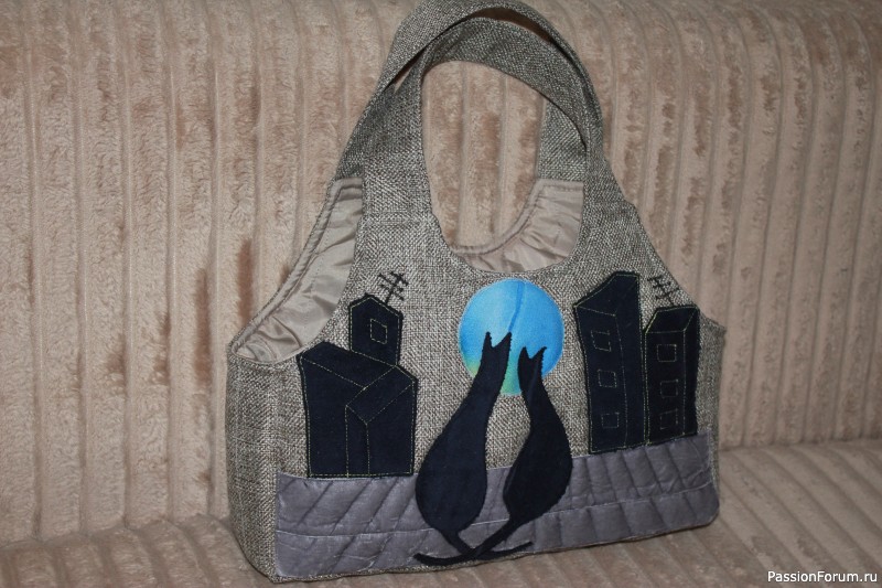 Сумочка "Голубая луна"