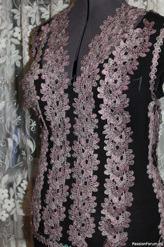 Топ "Иллария", лен с вискозой