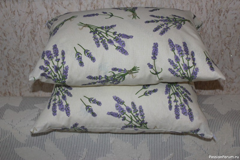 Подушки с лавандовым наполнителем