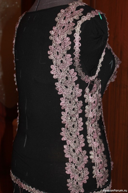 Топ "Иллария", лен с вискозой