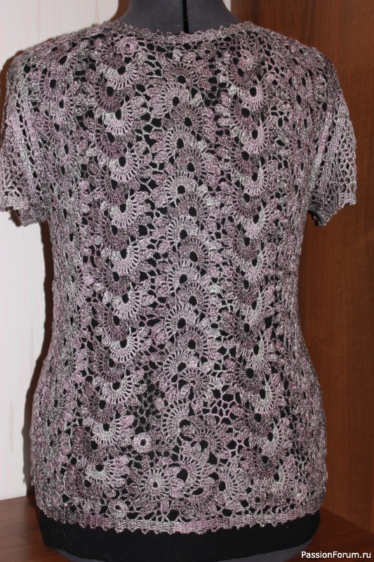 Топ "Иллария", лен с вискозой