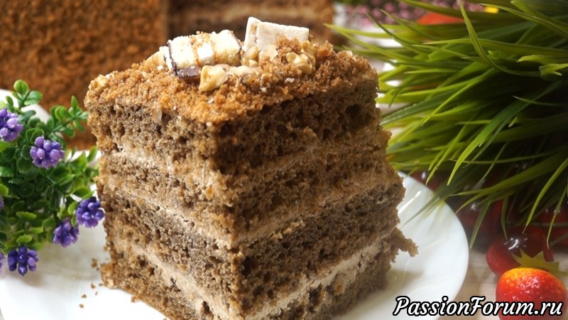 Торт 3 кг за 50 минут Вместе с Выпечкой! Очень Вкусный!