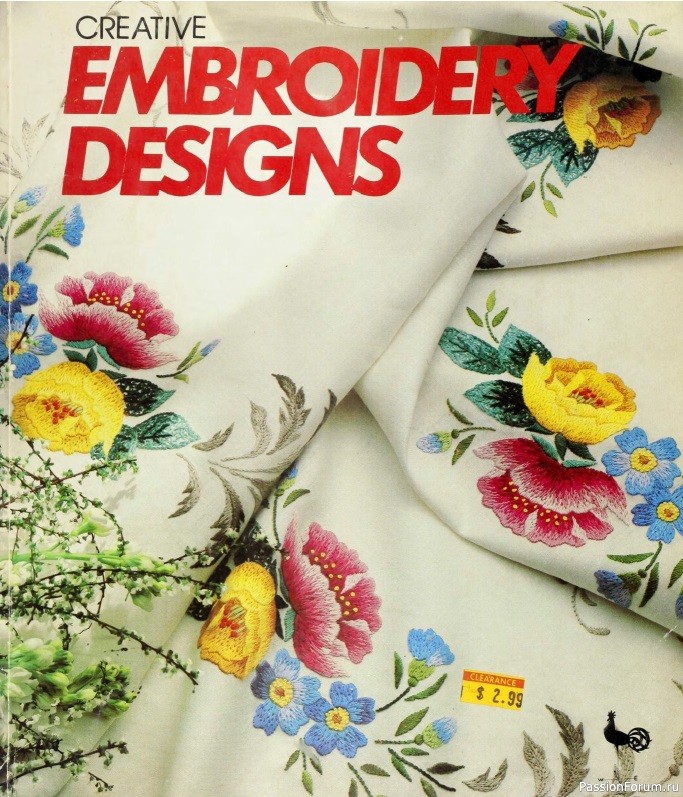 Книга Creative Embroidery Designs 1976