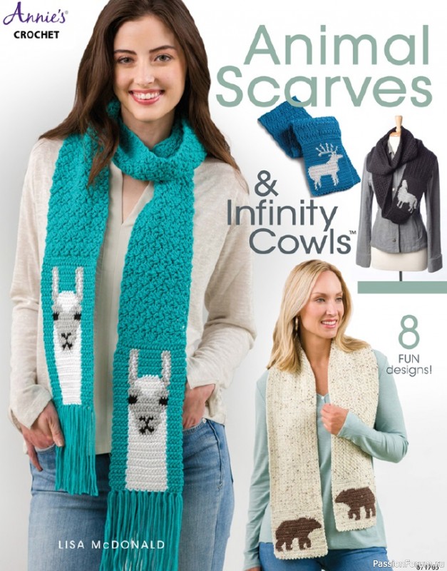 Книга Animal Scarves and Infinity Cowls 2019