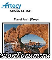 Artecy Cross Stitch - Turret Arch (Crop)