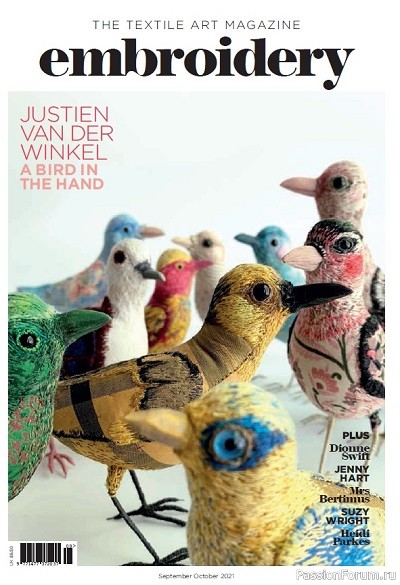 Журнал Embroidery Magazine - September/October 2021
