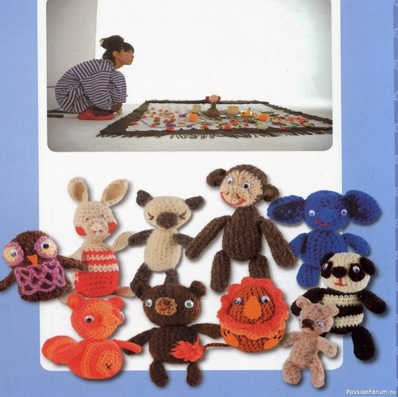 Книга Amigurumis nos tout petits amis 2008