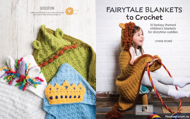 Книга Fairytale Blankets to Crochet 2020