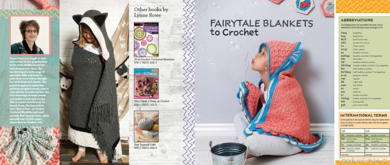 Книга Fairytale Blankets to Crochet 2020