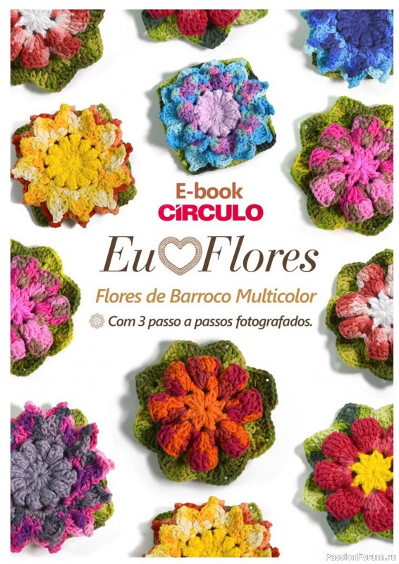 Книга "Flores de Barroco Multicolor" 2021