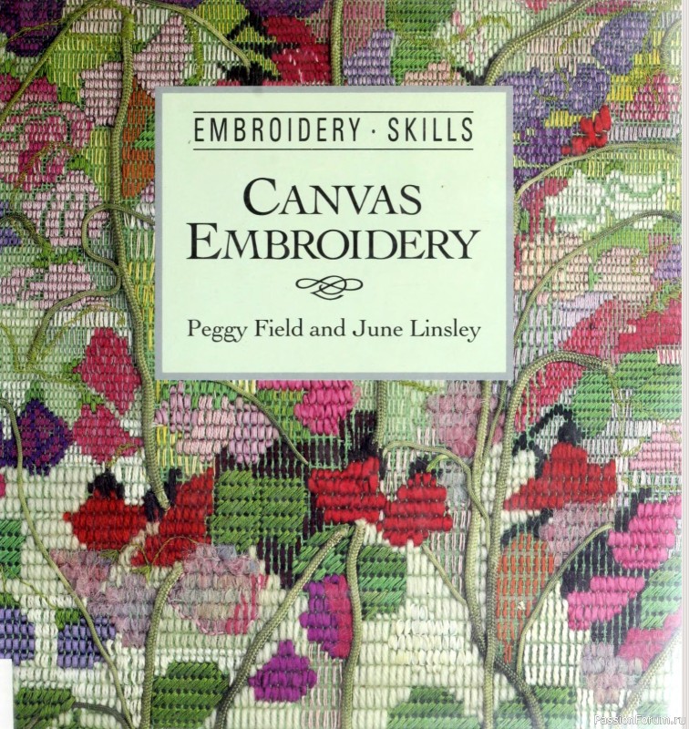 Книга "Canvas Embroidery" 1990