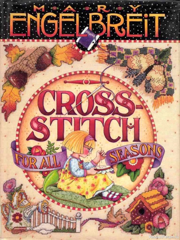 Книга "Cross Stitch for All Seasons" 1997