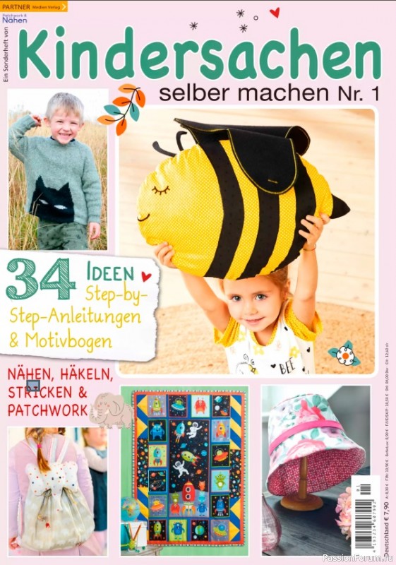 Журнал "Kindersachen Selber Machen" №1 2021