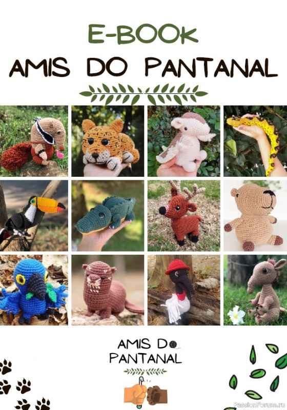 Книга "Amis do Pantanal"