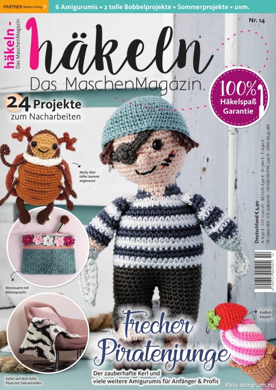 Журнал "Hakeln Das MaschenMagazin" №14 2019