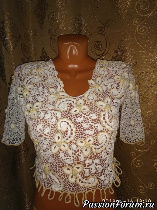 Мой блузон "Летний сад".