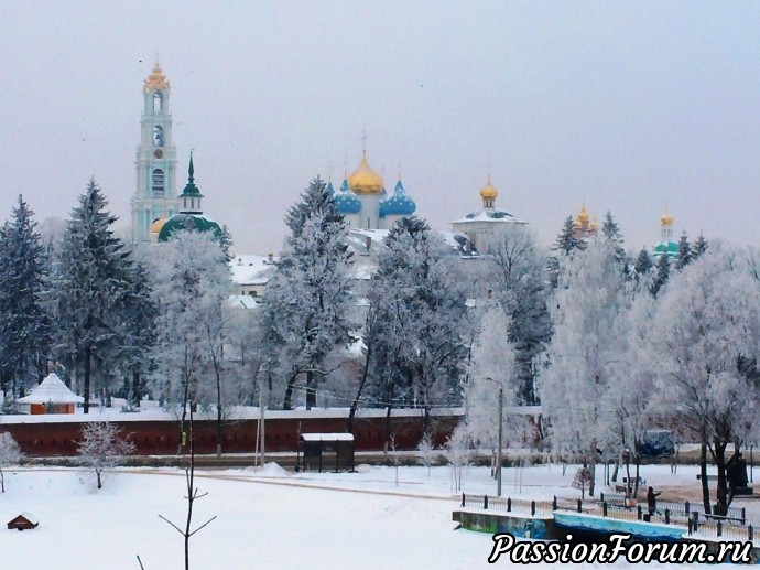 Зима в городе.