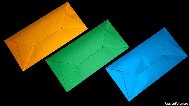 Как сделать конверт из листа бумаги А4
