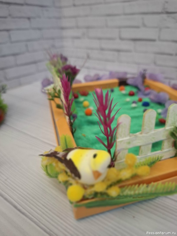 Домики для феи из картона Мой МК