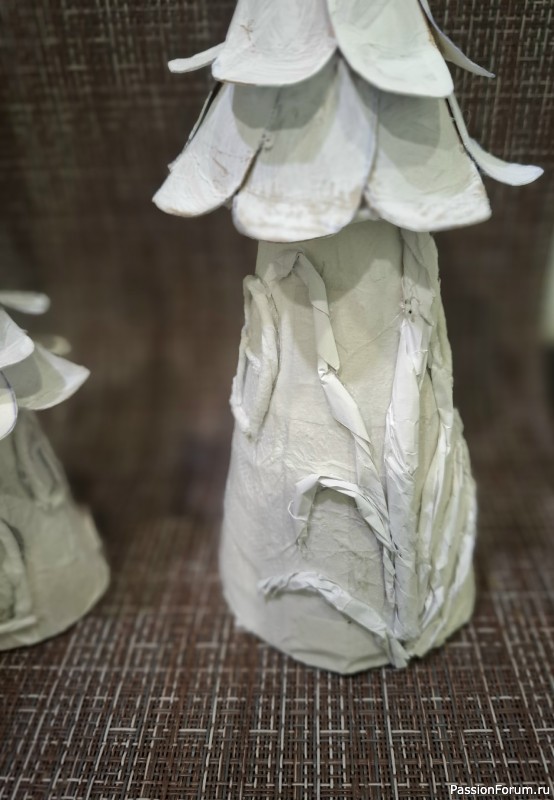 Домики для феи из картона Мой МК