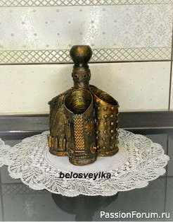 Органайзер из втулок в стиле Стимпанк Органайзер из втулок в стиле Стимпанк