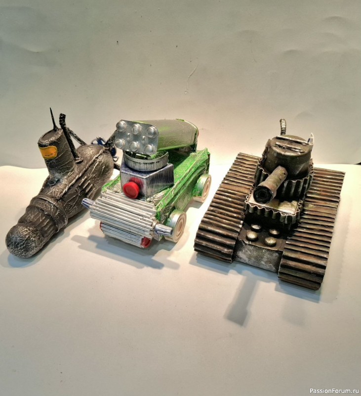 Поделка танк их картона. Мой МК