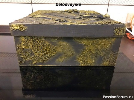 Шкатулка для рукодельницы. Шкатулка для рукодельницы.