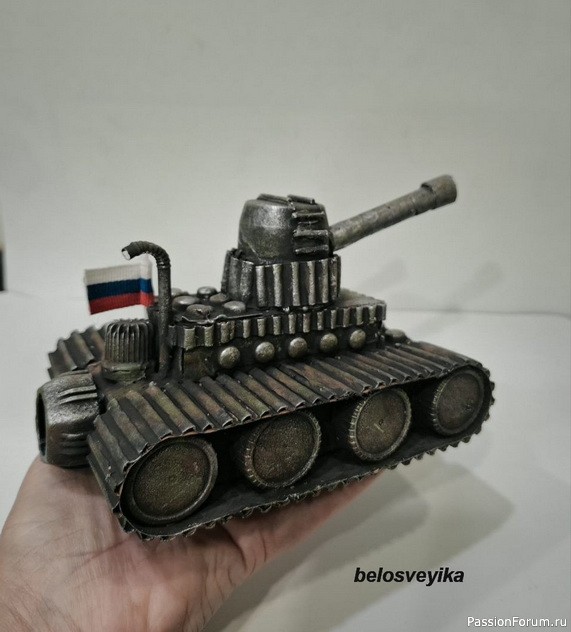 Поделка танк их картона. Мой МК Поделка танк их картона. Мой МК