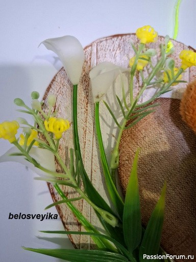 Композиция "Сердце с любовью"