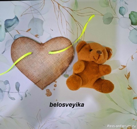 Композиция "Сердце с любовью"