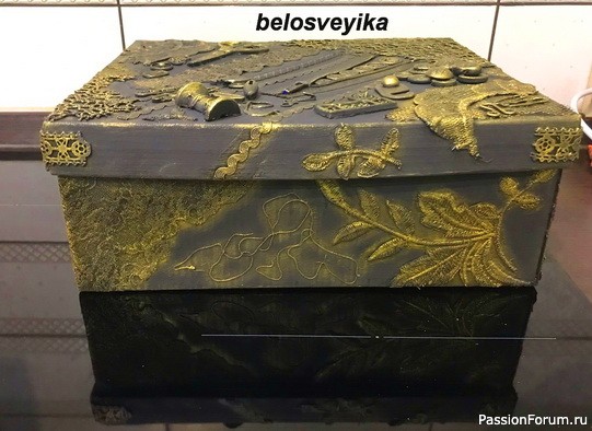 Шкатулка для рукодельницы.