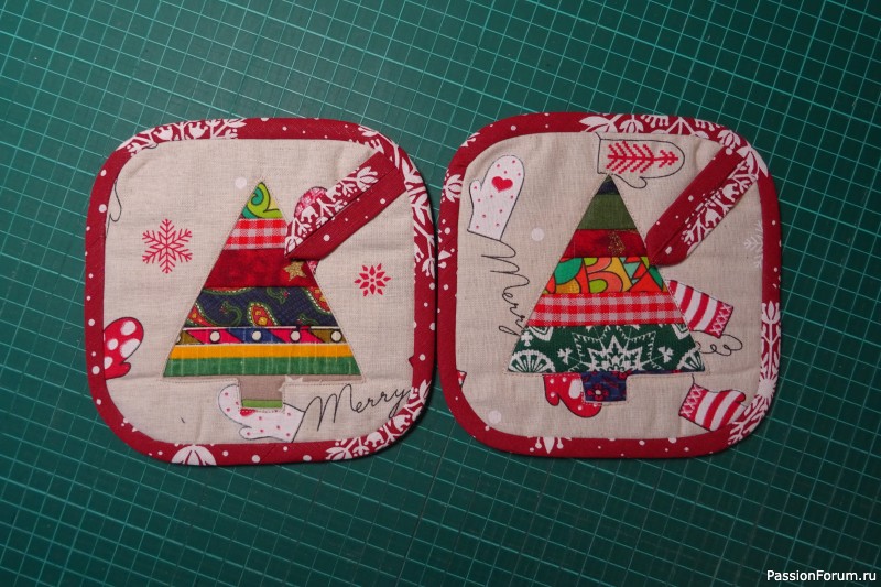 Прихватки на подарки