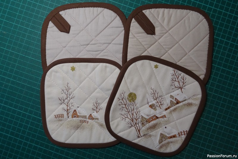 Прихватки на подарки