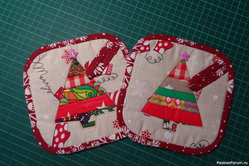 Прихватки на подарки