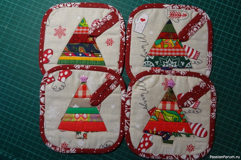 Прихватки на подарки