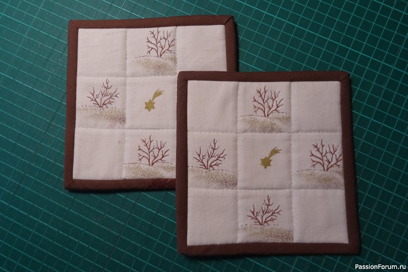 Прихватки на подарки