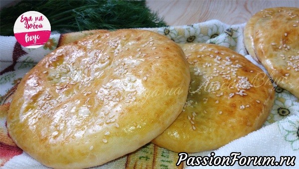Рецепт Лепешек с начинкой, нет ничего вкуснее и проще!