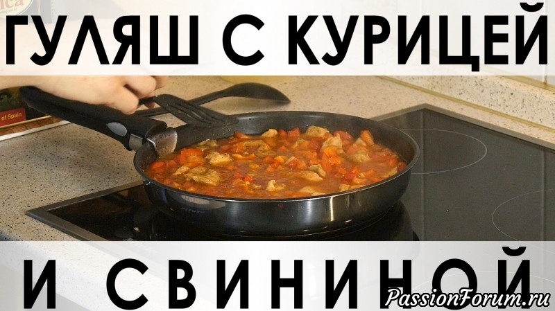 026. Гуляш с курицей и свининой