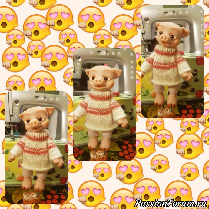 вяжем свитерок... вяжем свитерок...