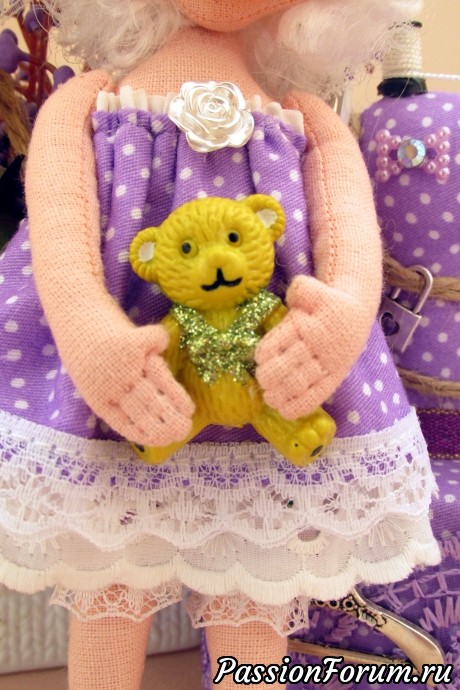 "Алиса" текстильная куколка