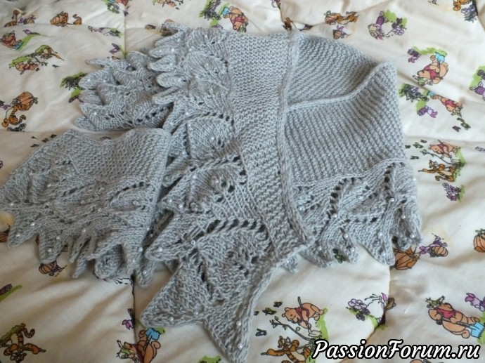Шарф-Heart to Heart Beaded Scarf (от сердца к сердцу) Автор Фатинисса "Волшебные палочки" Шарф-Heart to Heart Beaded Scarf (от сердца к сердцу) Автор Фатинисса "Волшебные палочки"