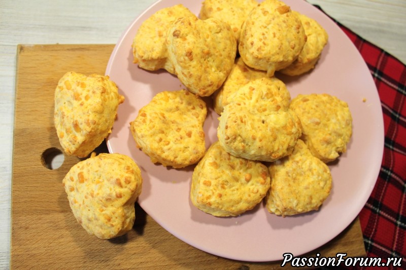 СЫРНЫЕ БУЛОЧКИ.СКОНЫ. ВКУСНАЯ выпечка к завтраку.