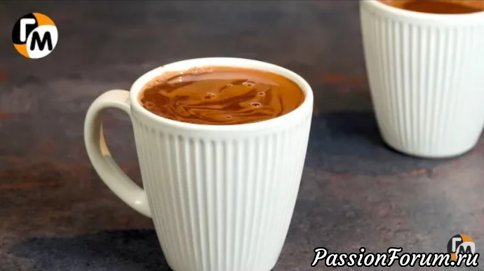 Как приготовить горячий шоколад дома.