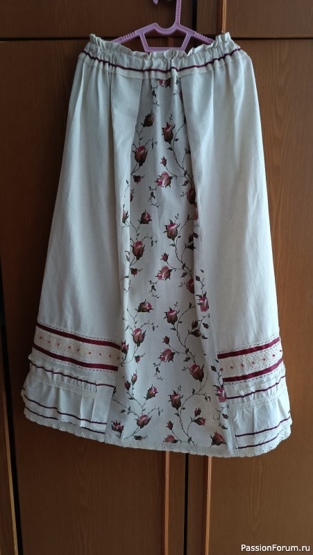 Успела к лету.
