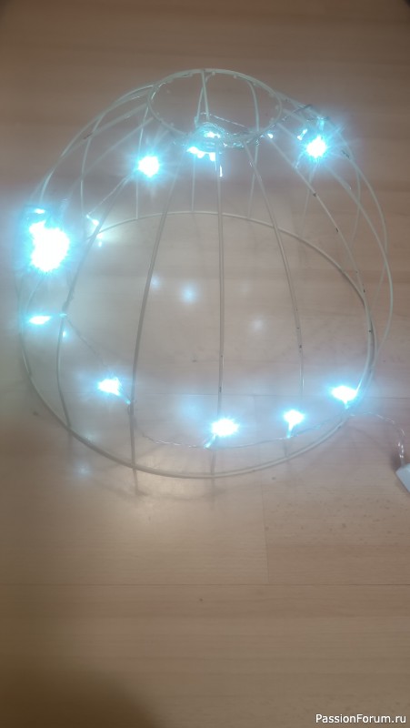 Осенний абажур. Быстро и просто